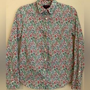 J.Crew Liberty Floral Art Print “Isborella” Size 4